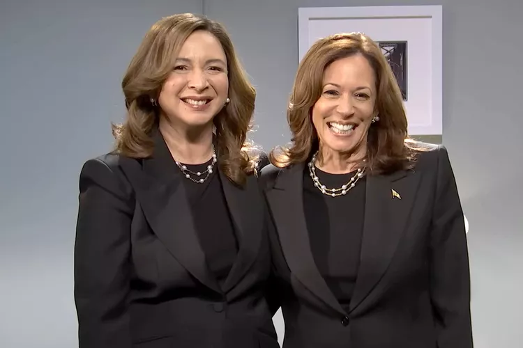 Kamala Harris Surprises on SNL with Maya Rudolph to Huge Applause: 'End the Dramala