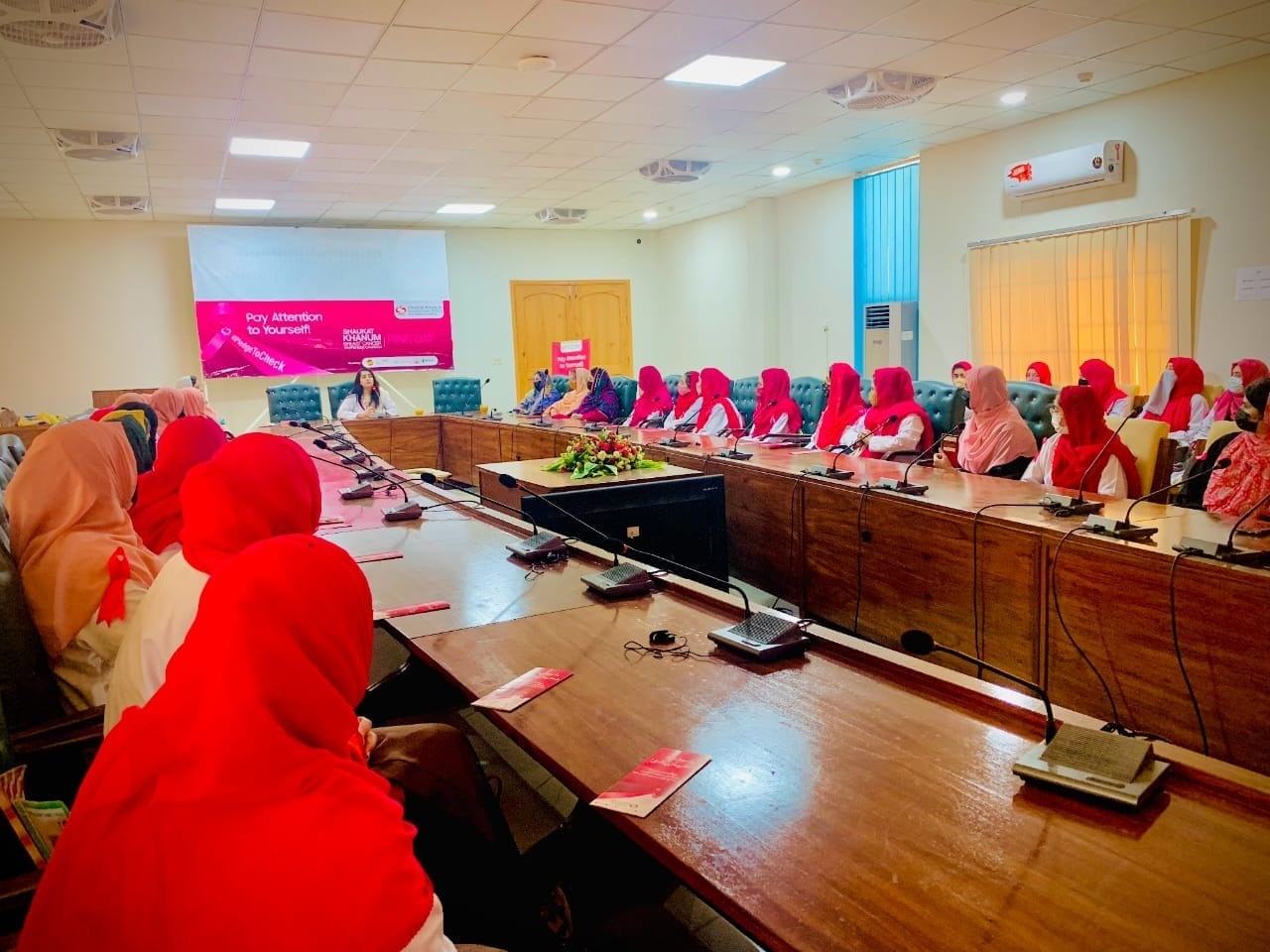 Swat University affirms commitment to fight breast cancer