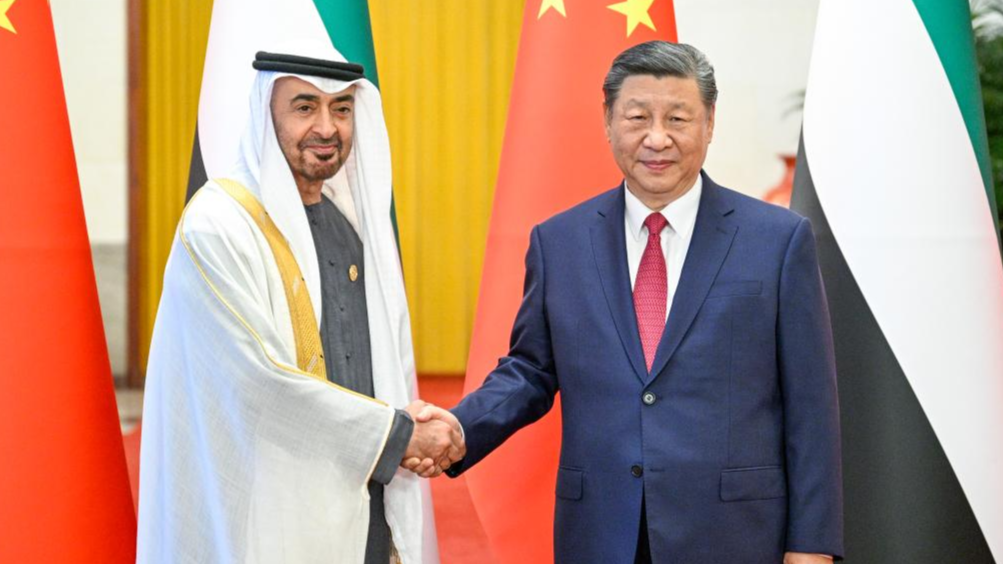 Xi, UAE president exchange congratulations over 40th anniversary of diplomatic ties