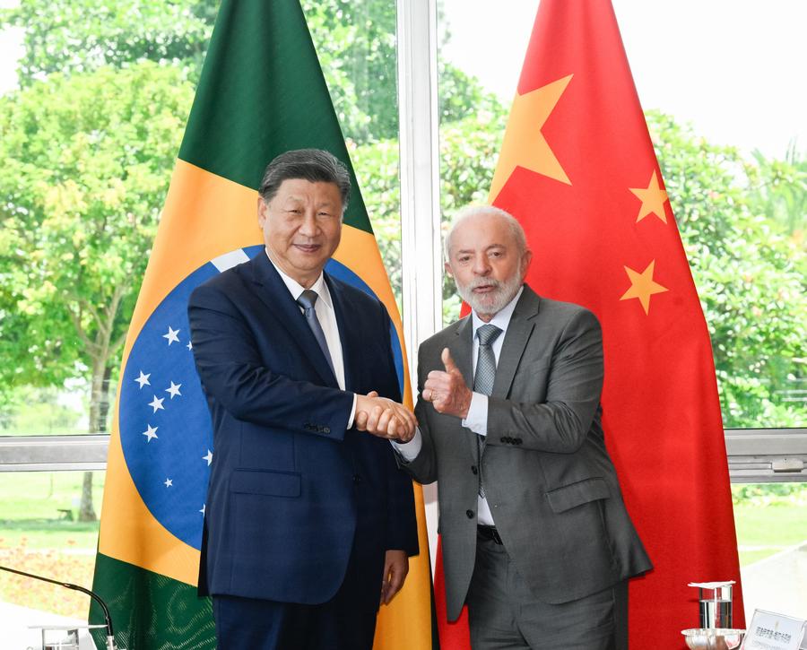 China, Brazil elevate ties to forge shared future