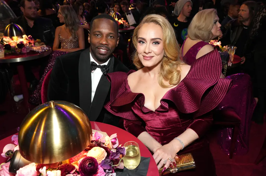 Adele Flaunts Massive Engagement Ring From Fiancé Rich Paul at Las Vegas Show