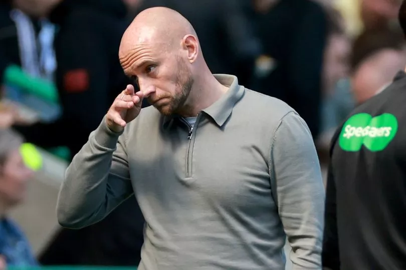 David Gray Frustrated With Missed Opportunities in Hibs’ 3-0 Loss to Celtic