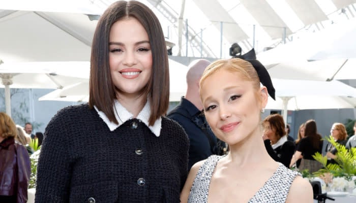 Ariana Grande, Selena Gomez Show Sisterhood At Academy Women’s Luncheon