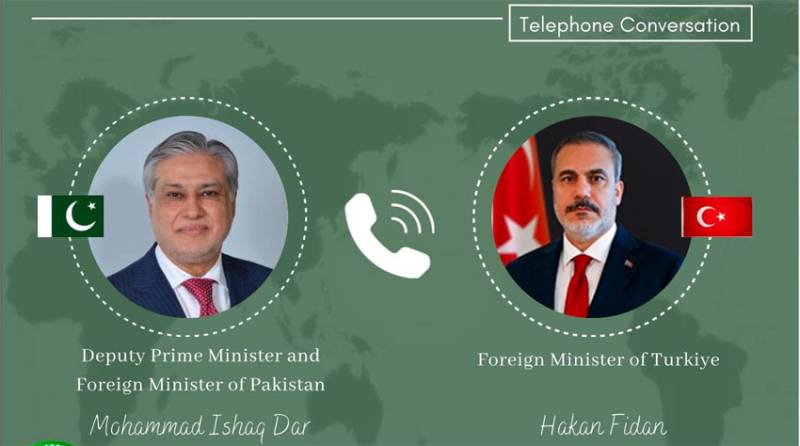 FM Dar, Turkish counterpart discuss unfolding situation in Syria