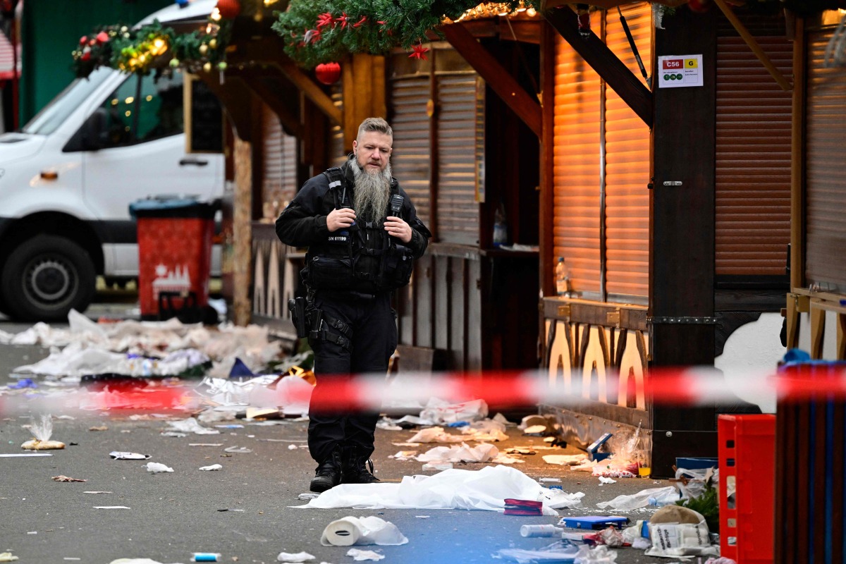 Germany says Christmas market attack toll rises to 5 dead, over 200 injured