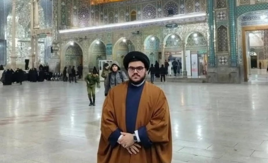 Hassan Nasrallah's son spotted in Iran, wearing late father's turban