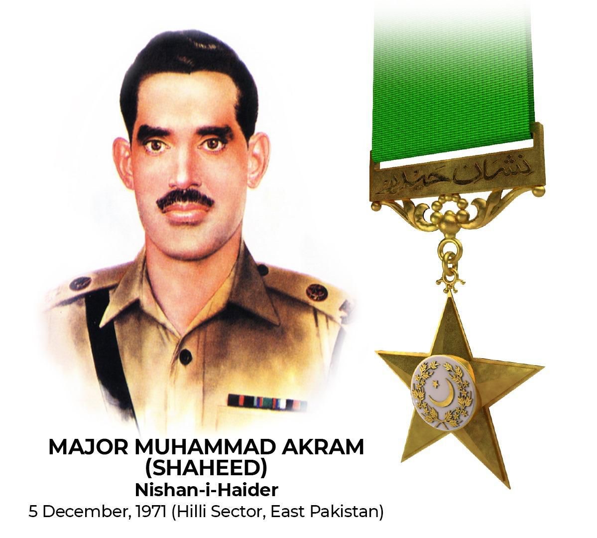 JCSC, Armed Forces pay tribute to Major Akram on 53rd Shahadat anniversary