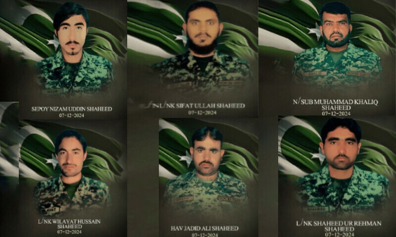 Six soldiers martyred, 22 terrorists neutralised in KP IBOs: ISPR