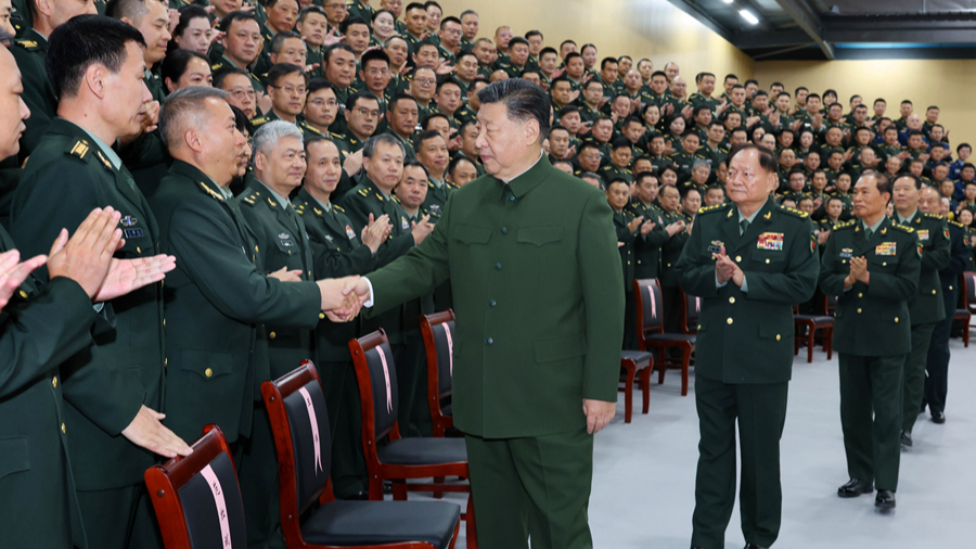 Chinese President Xi stresses building strong, modernized information support force