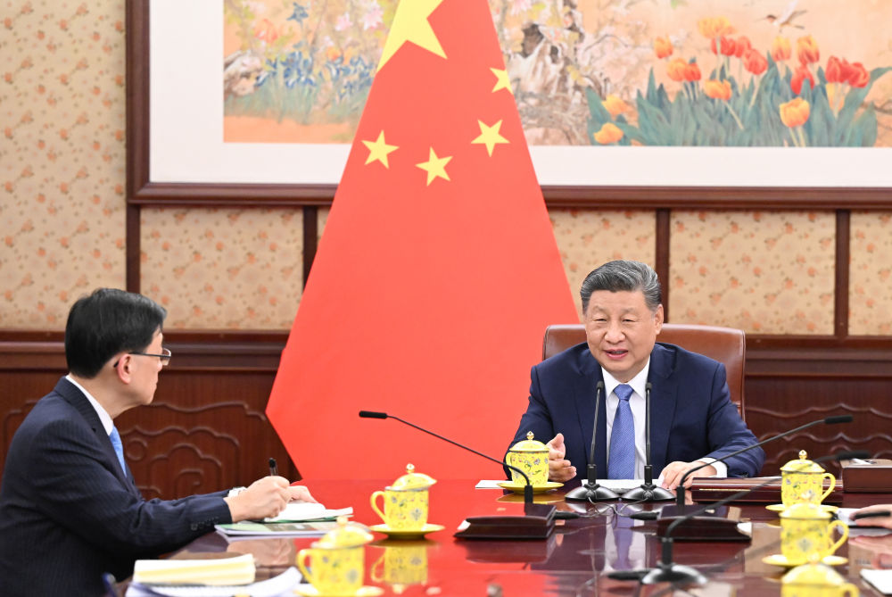Central authorities fully support Hong Kong in fostering new economic momentum: President Xi