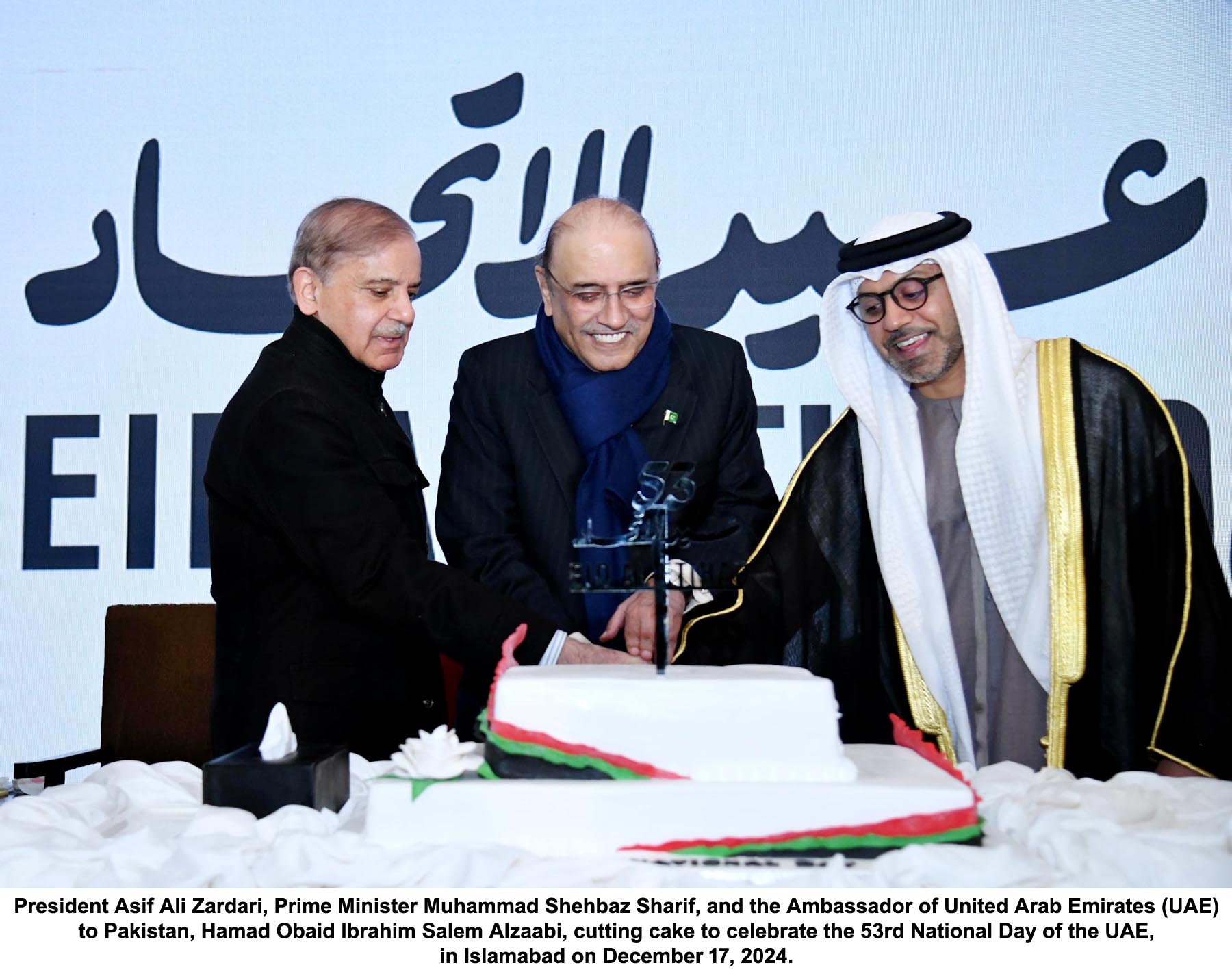 President, PM for further strengthening bilateral ties with the UAE
