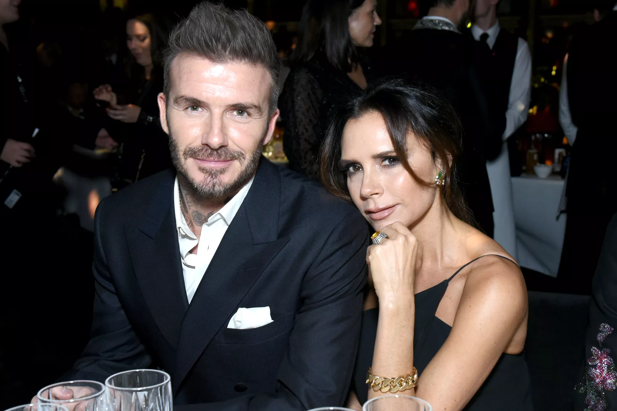 David and Victoria Beckham Rub Shoulders With Royal Family At Their First State Banquet