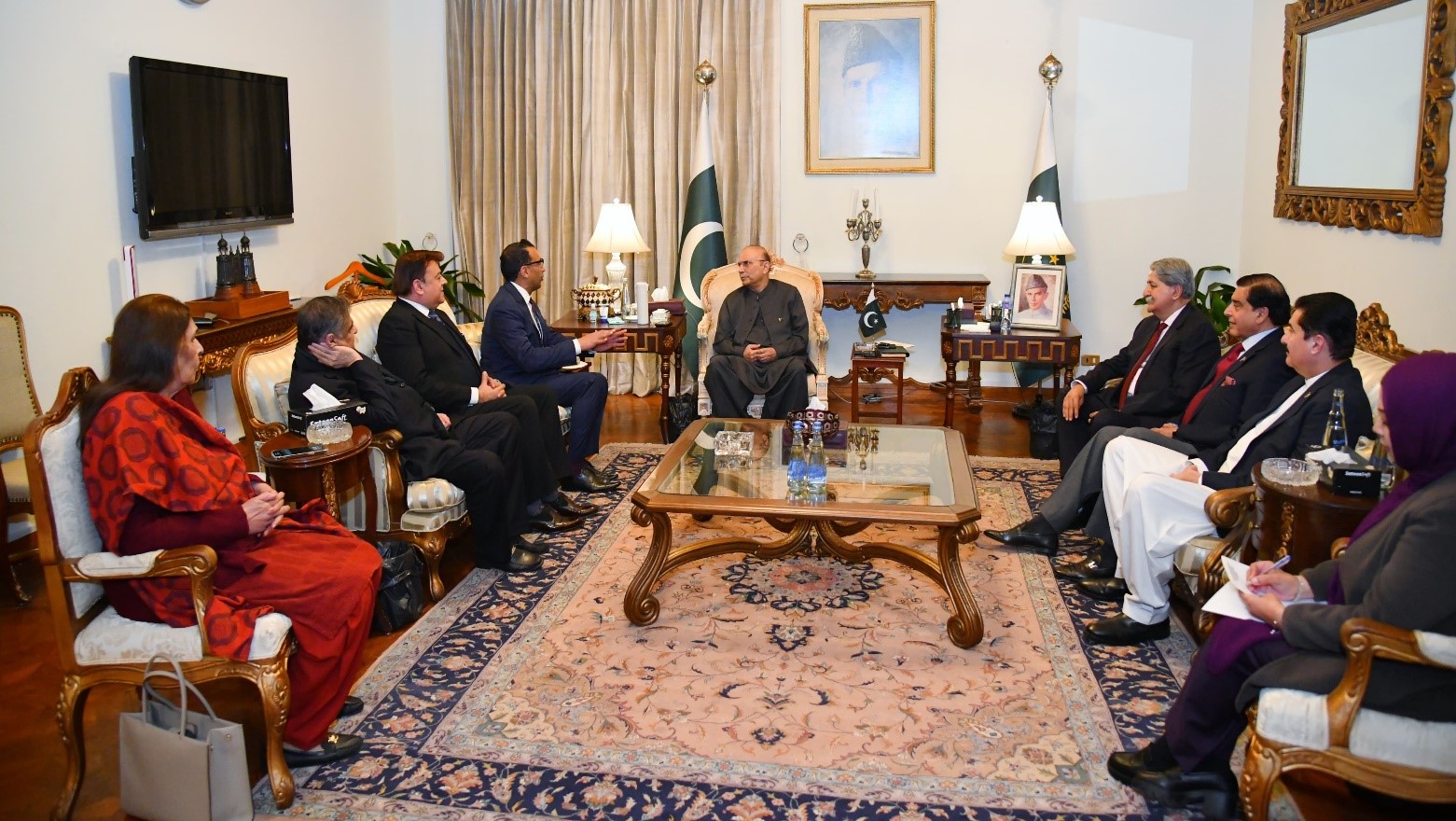 President calls for transformation in healthcare access across Pakistan