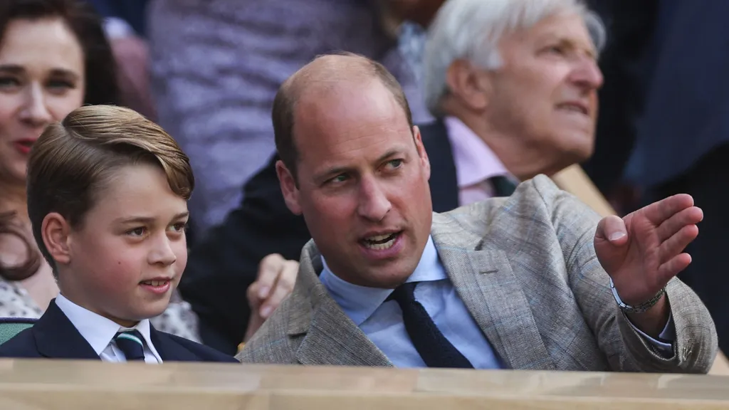 Prince William And Prince George Bond On Football Field As Kate Middleton Cheers Them On