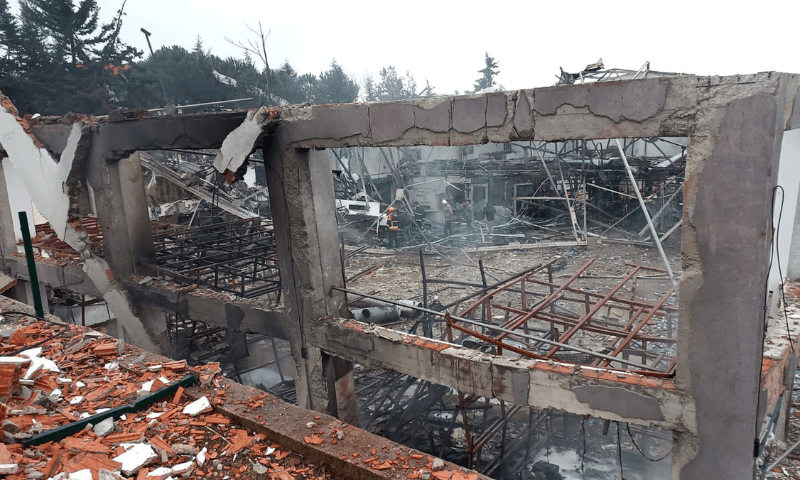 Deadly explosion at Turkish plant claims 12 lives, injures five