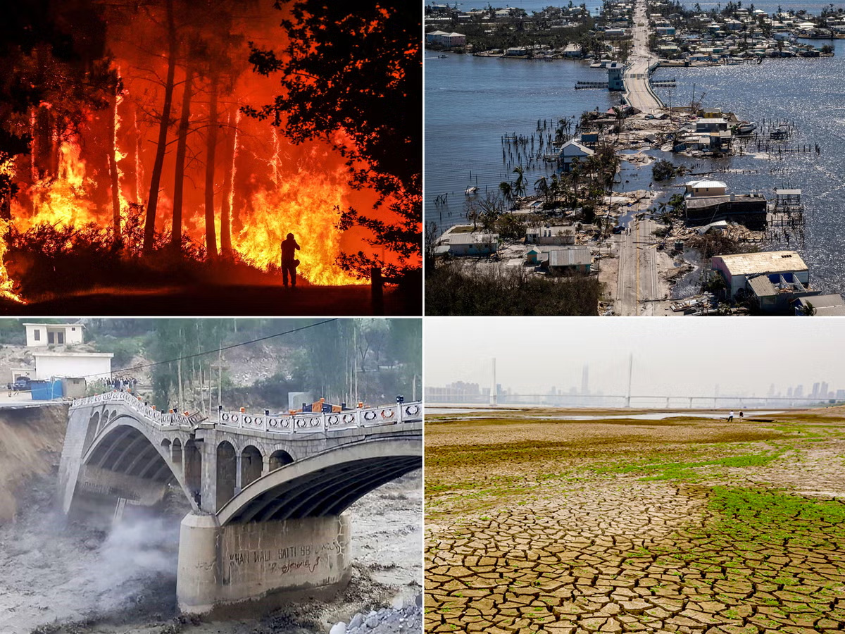 Global warming, catastrophes, and climate finance