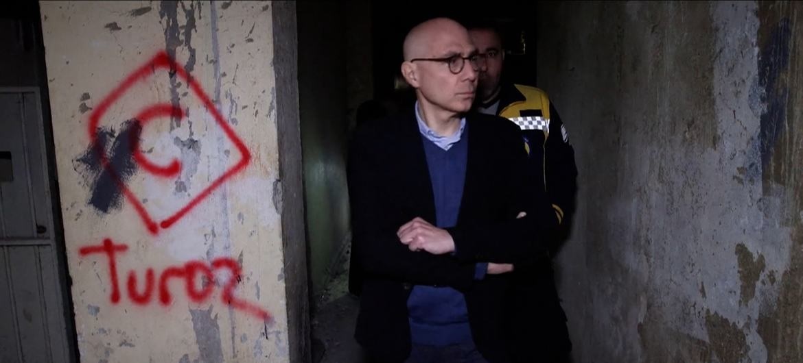 UN rights chief meets with Syria’s al-Sharaa, visits Sednaya prison