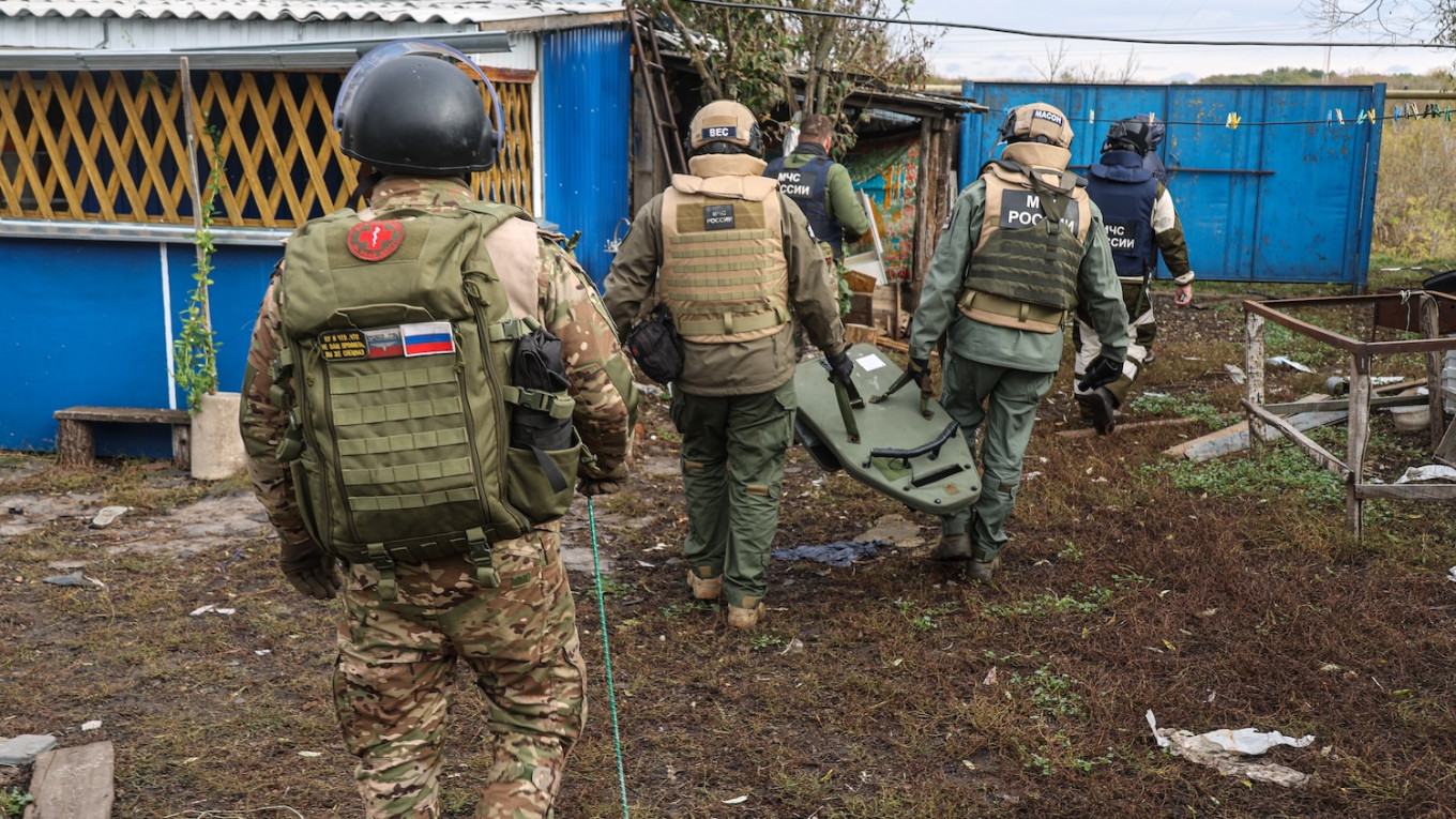 Moscow accuses Ukraine of killing civilians in occupied border region