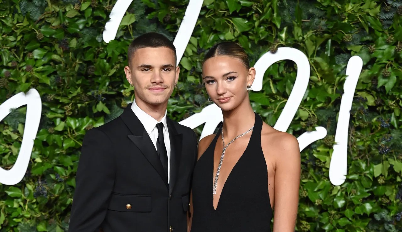 Romeo Beckham and Kim Turnbull Show Off New Tattoos During London Visit