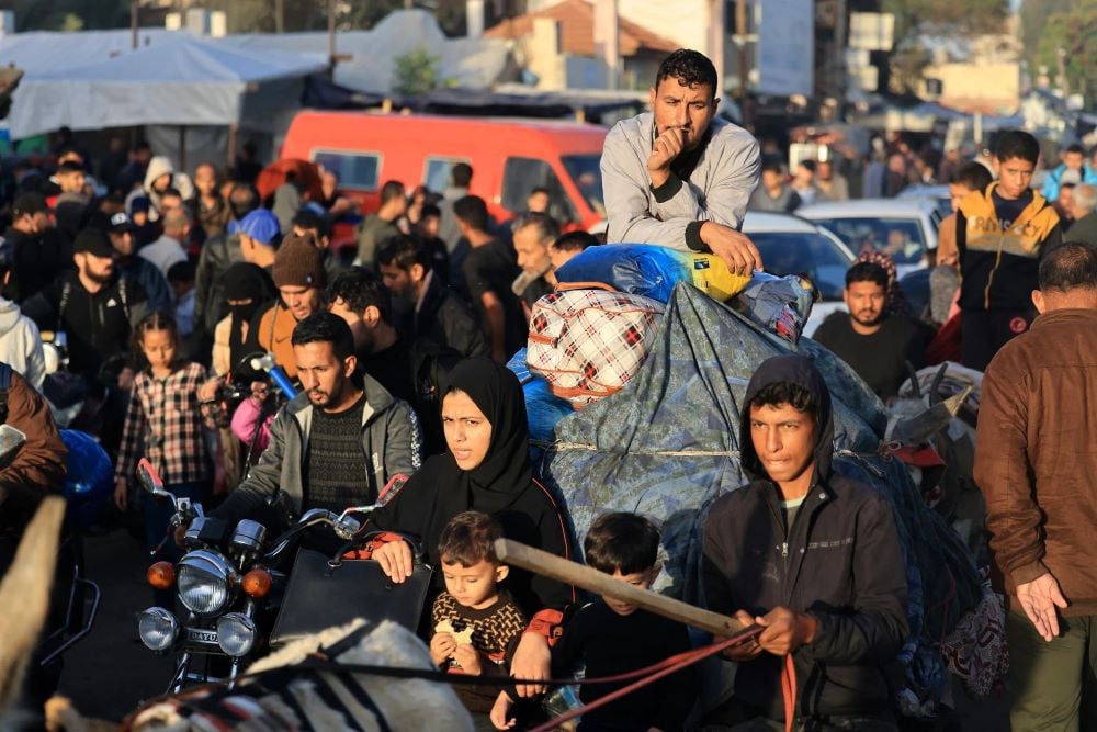 Thousands of Palestinians denied return to home in Gaza