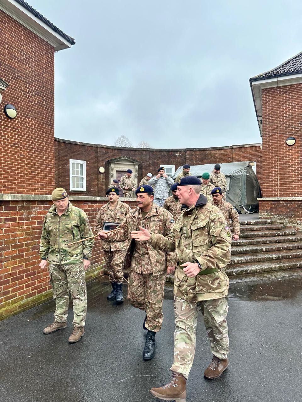 COAS visits Warminster, Larkhill Garrisons in UK