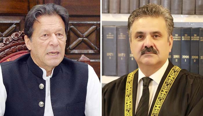 Imran Khan urges CJP Afridi to stand by law, justice