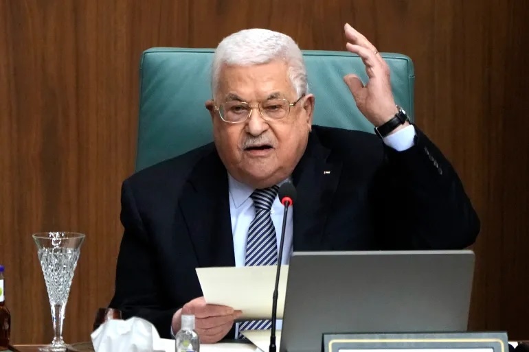 PA’s Abbas says calls to forcibly displace Palestinians ‘a diversion from war crimes’