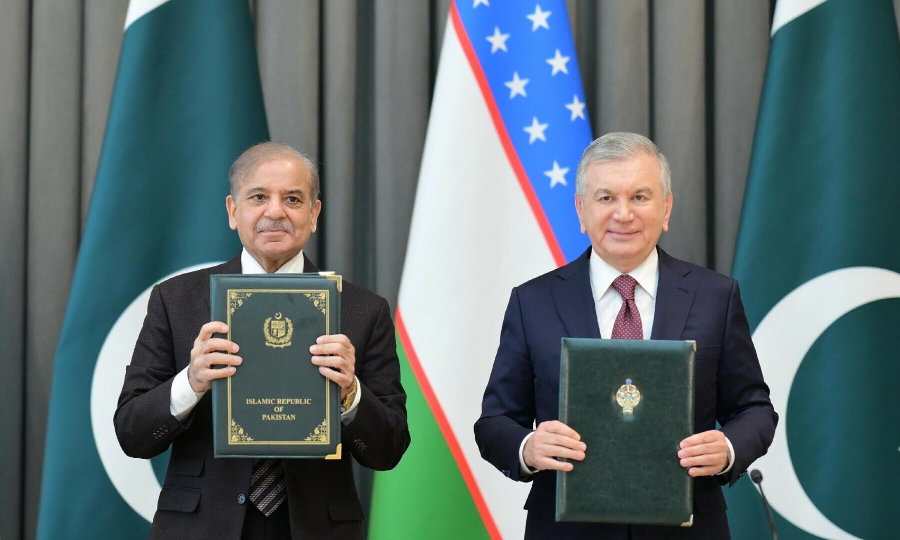 PM Shehbaz, President Mirziyoyev reaffirm commitment to expand bilateral trade to $2b