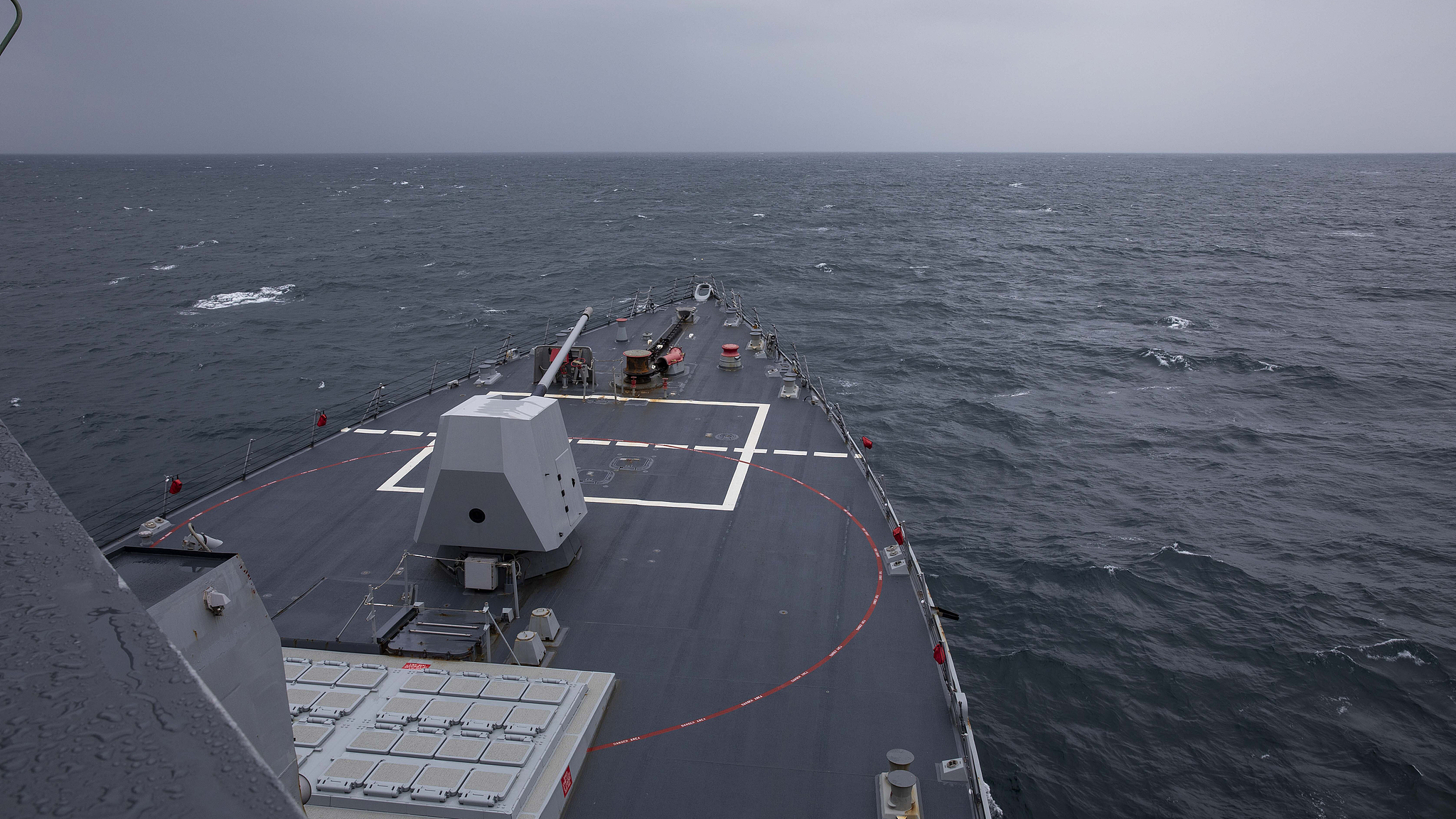 China slams U.S. vessels' passage through Taiwan Straits