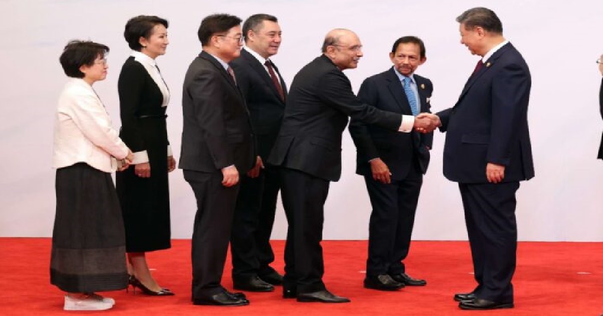 President Asif Zardari attends opening ceremony of Asian Winter Games in China