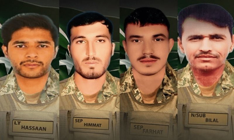 Four soldiers martyred, 15 terrorists neutralized in two KP IBOs: ISPR