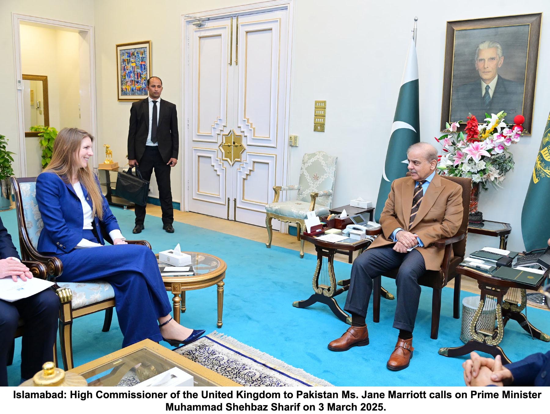 High Commissioner of U.K. calls on PM
