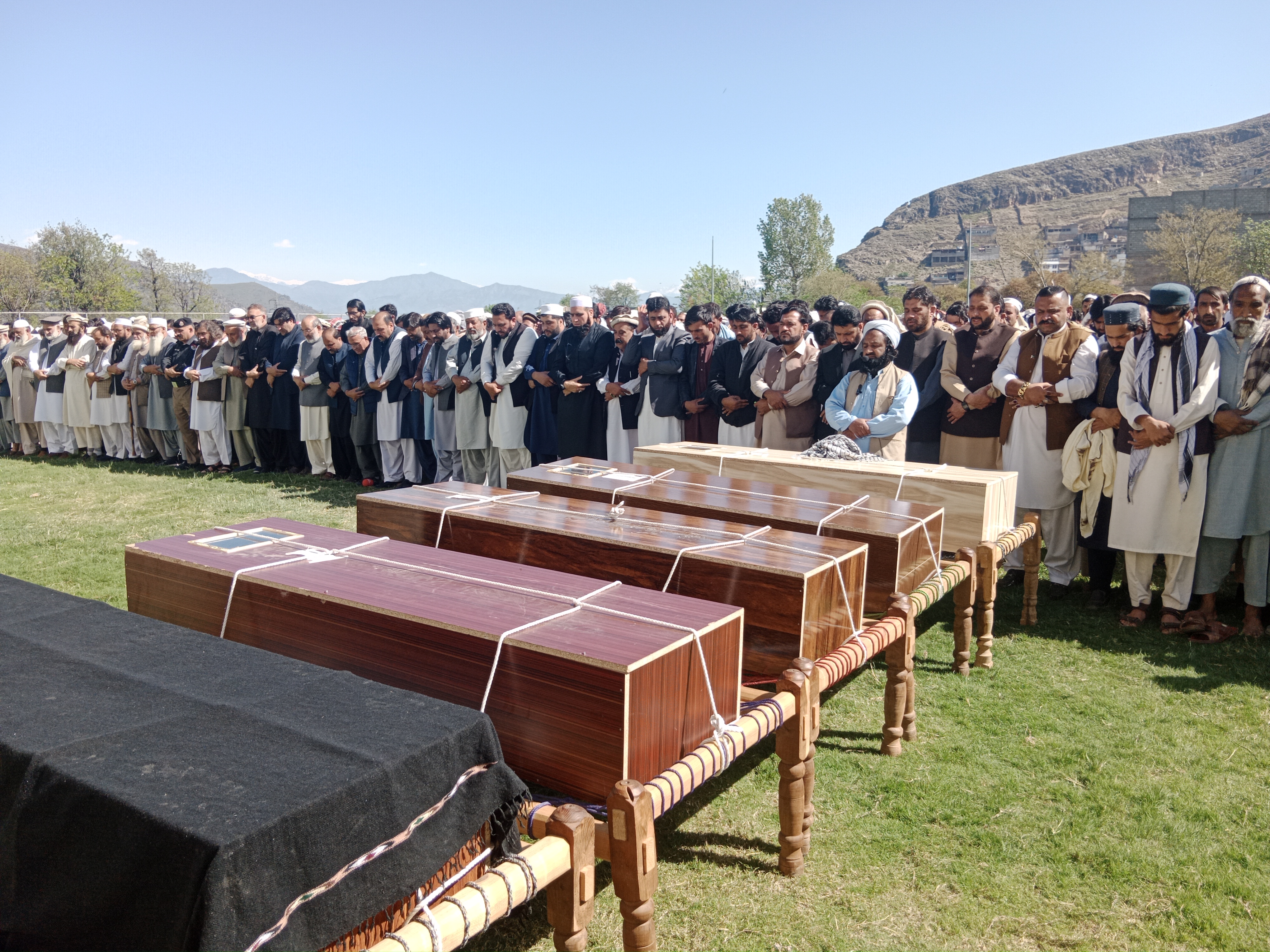 Funeral prayers of Katlang drone strike offered separately in Swat