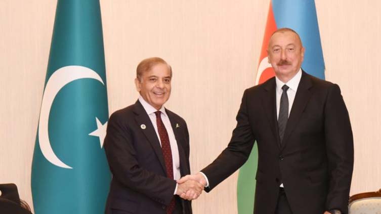 PM Shehbaz, Azerbaijan’s President discuss strengthening bilateral ties