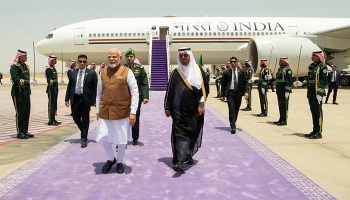 Indian PM Modi visits Saudi Arabia to bolster ties