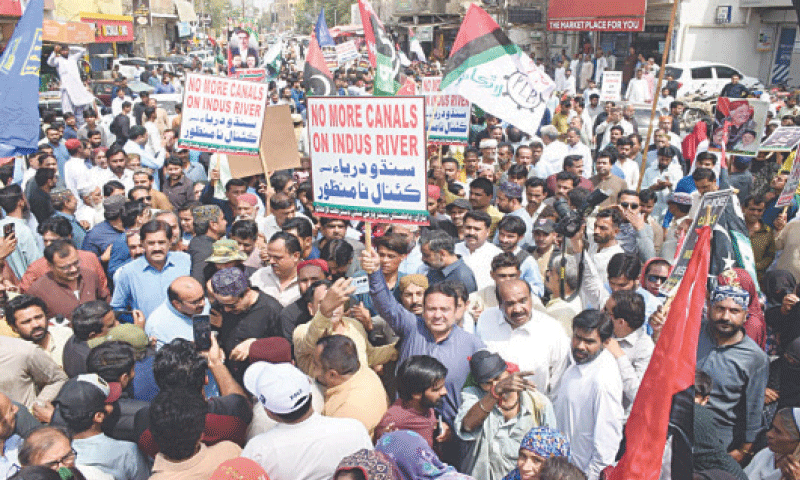 PPP announces second phase of protests against canal projects