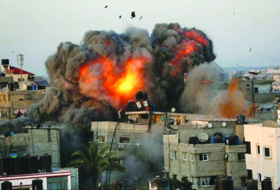Gaza under fire, humanity under trial