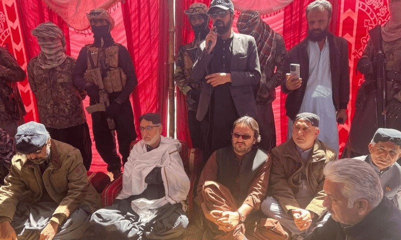 Mengal makes ‘three demands’ as party’s sit-in enters 7th day