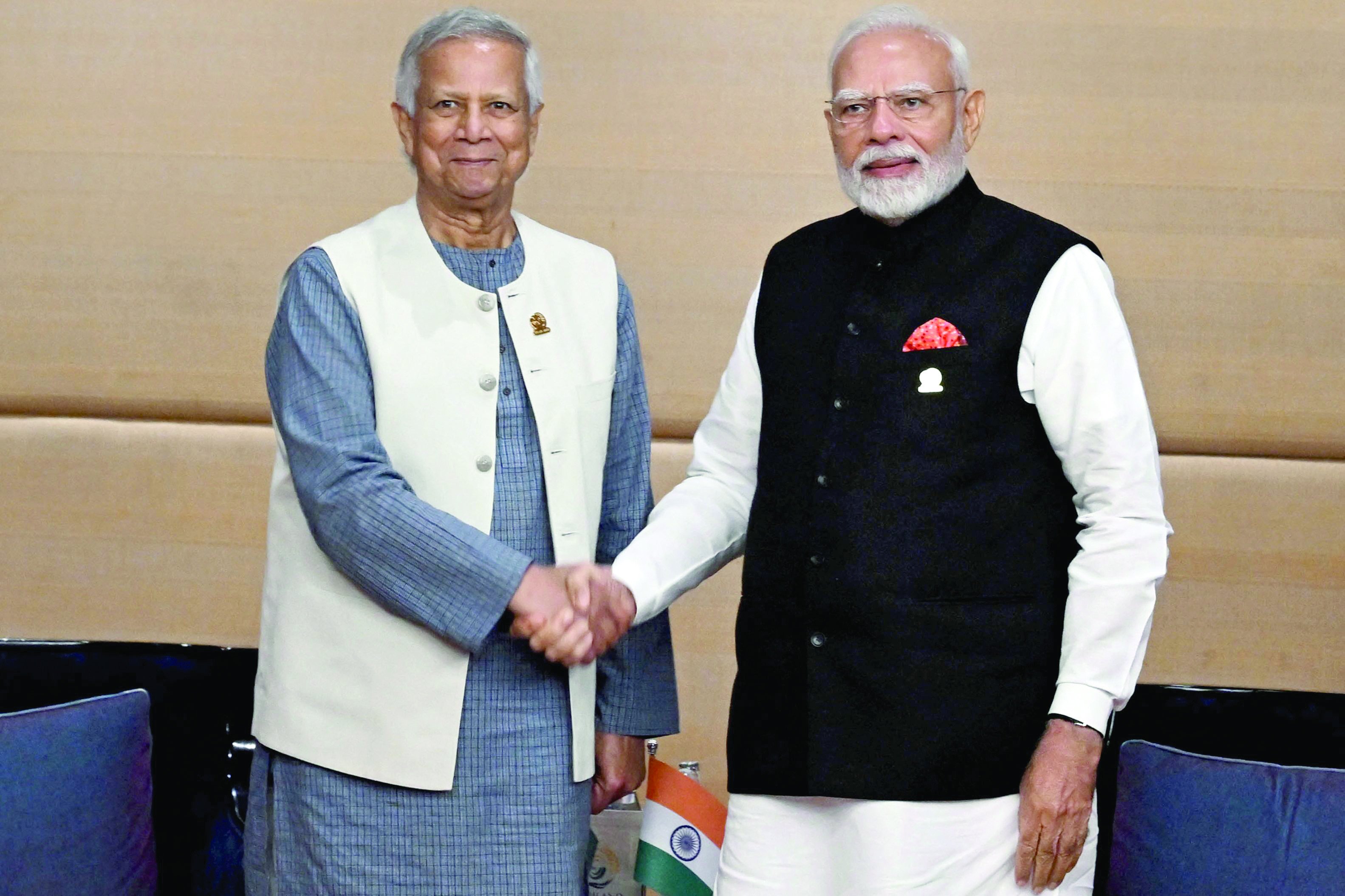 Modi, Yunus vow to repair India, Bangladesh ties