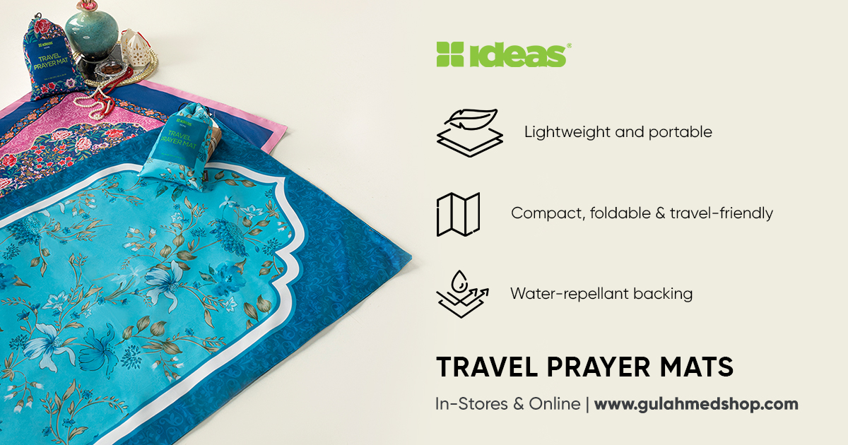Comfort in Every Sajdah with Ideas Luxury Prayer Mats