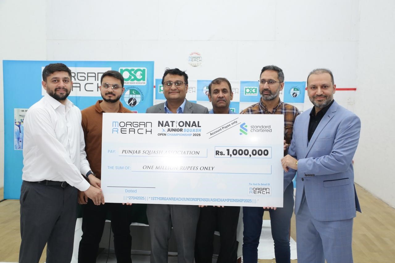 Rs1m prize up for grabs at maiden Morgan Reach Junior Squash C’ship