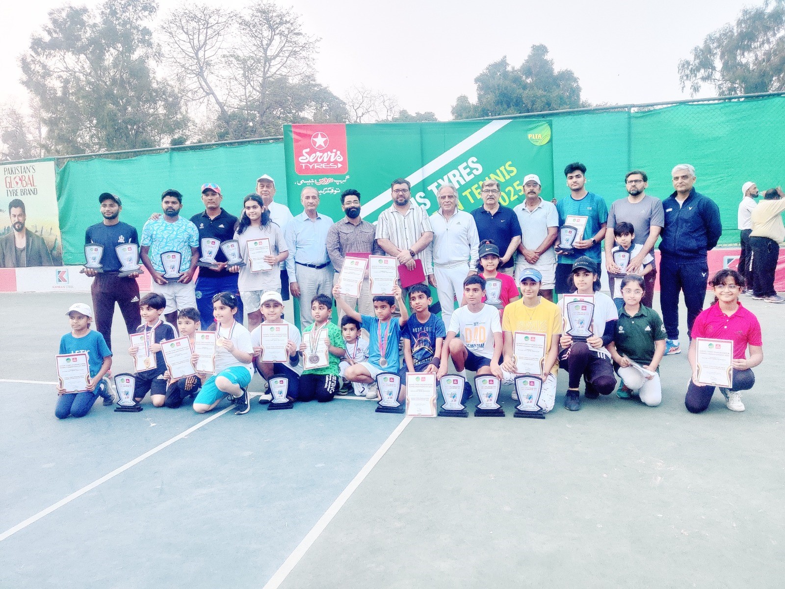 Heera, Asad clinch titles at Servis Tyres Punjab Open Tennis C’ship