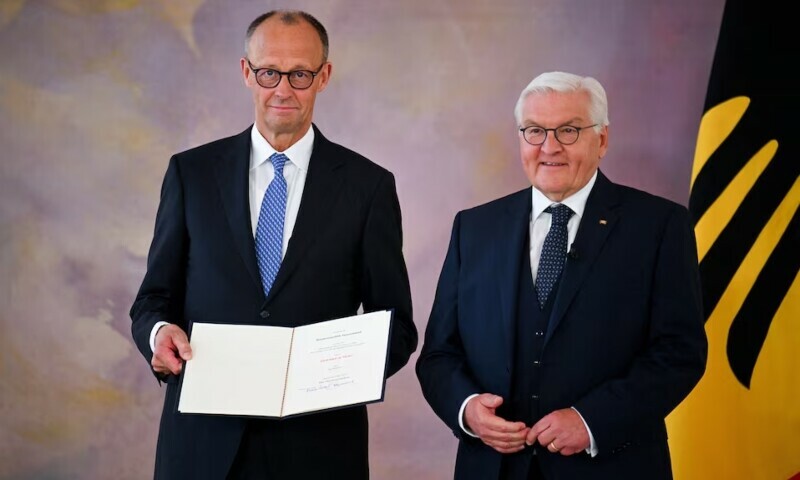 Conservative Merz elected German chancellor after initial debacle