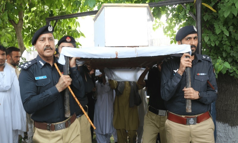 3 CTD personnel martyred, 2 terrorists killed in Bannu shootout