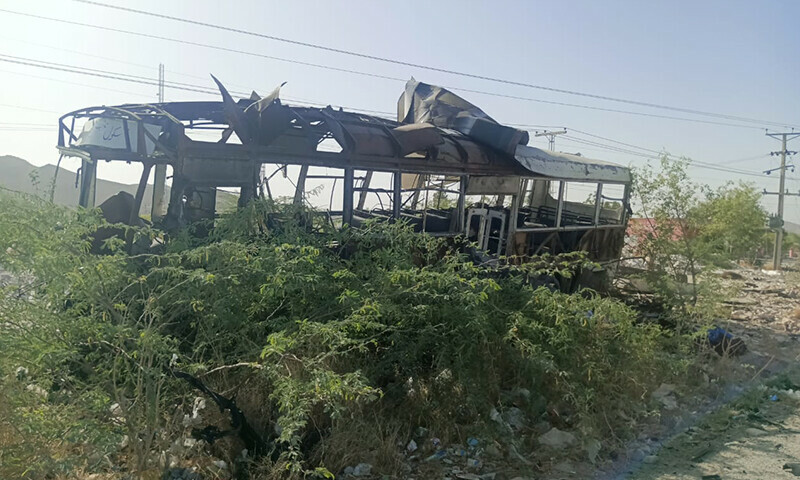 Three children among five martyred in Khuzdar school bus attack