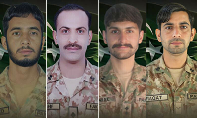4 soldiers martyred, 12 terrorists neutralized in KP, Balochistan IBOs