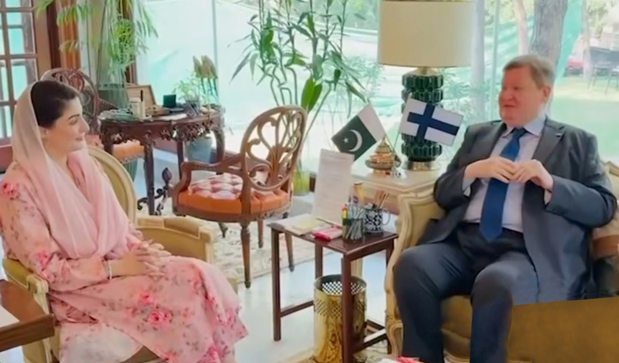 CM Maryam, Finnish envoy agree on high-level exchanges to bolster mutual ties