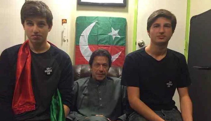 Imran khan's sons call for international pressure to secure father’s release