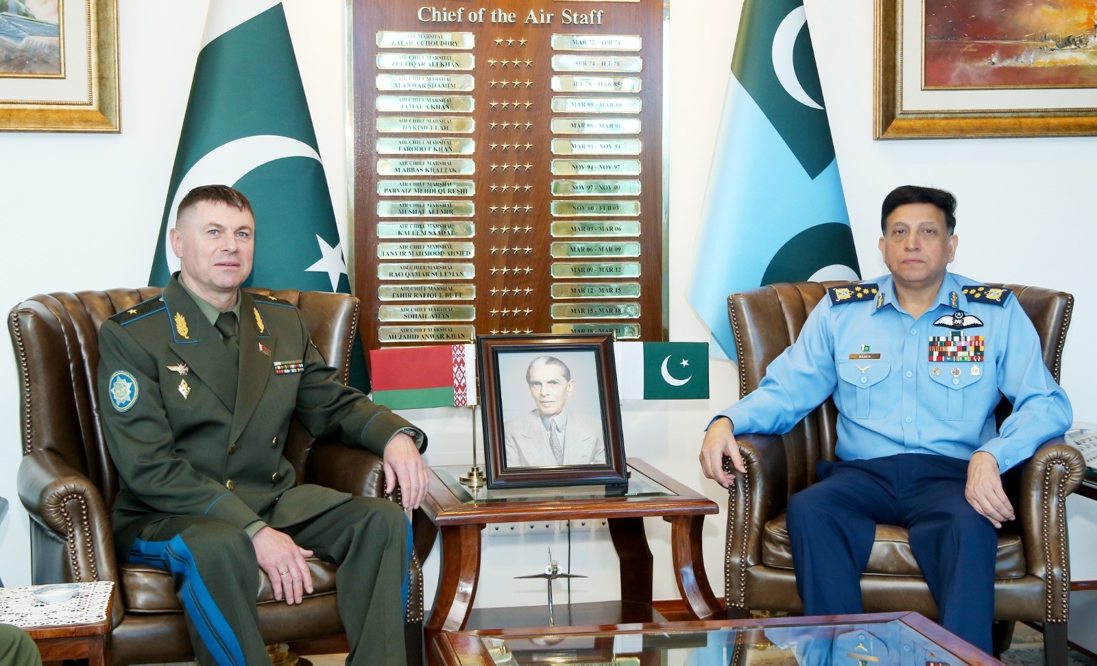 PAF to fully support training of pilots, capacity-building of Belarus Air Force: Air Chief