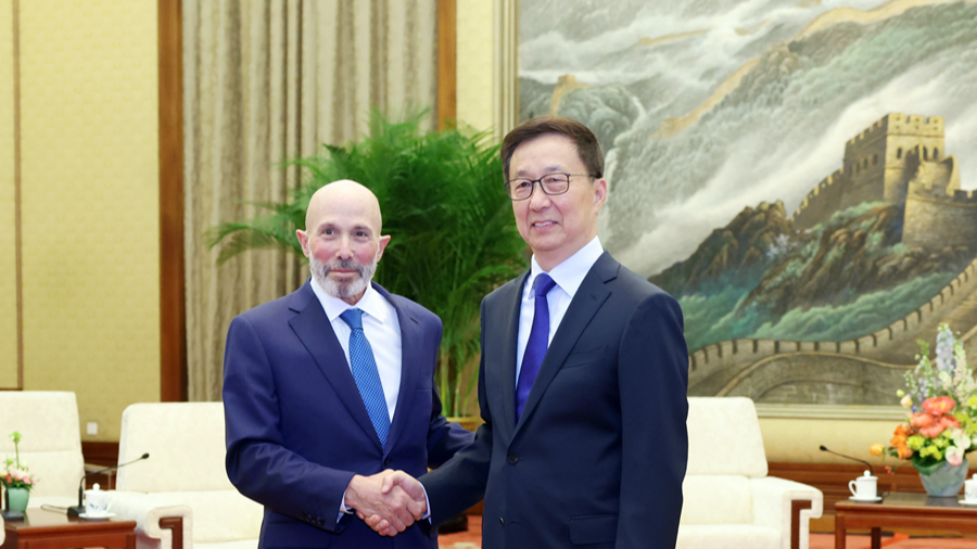 Chinese VP meets U.S. delegation attending China-U.S. Senior-Level Track Two Dialogue